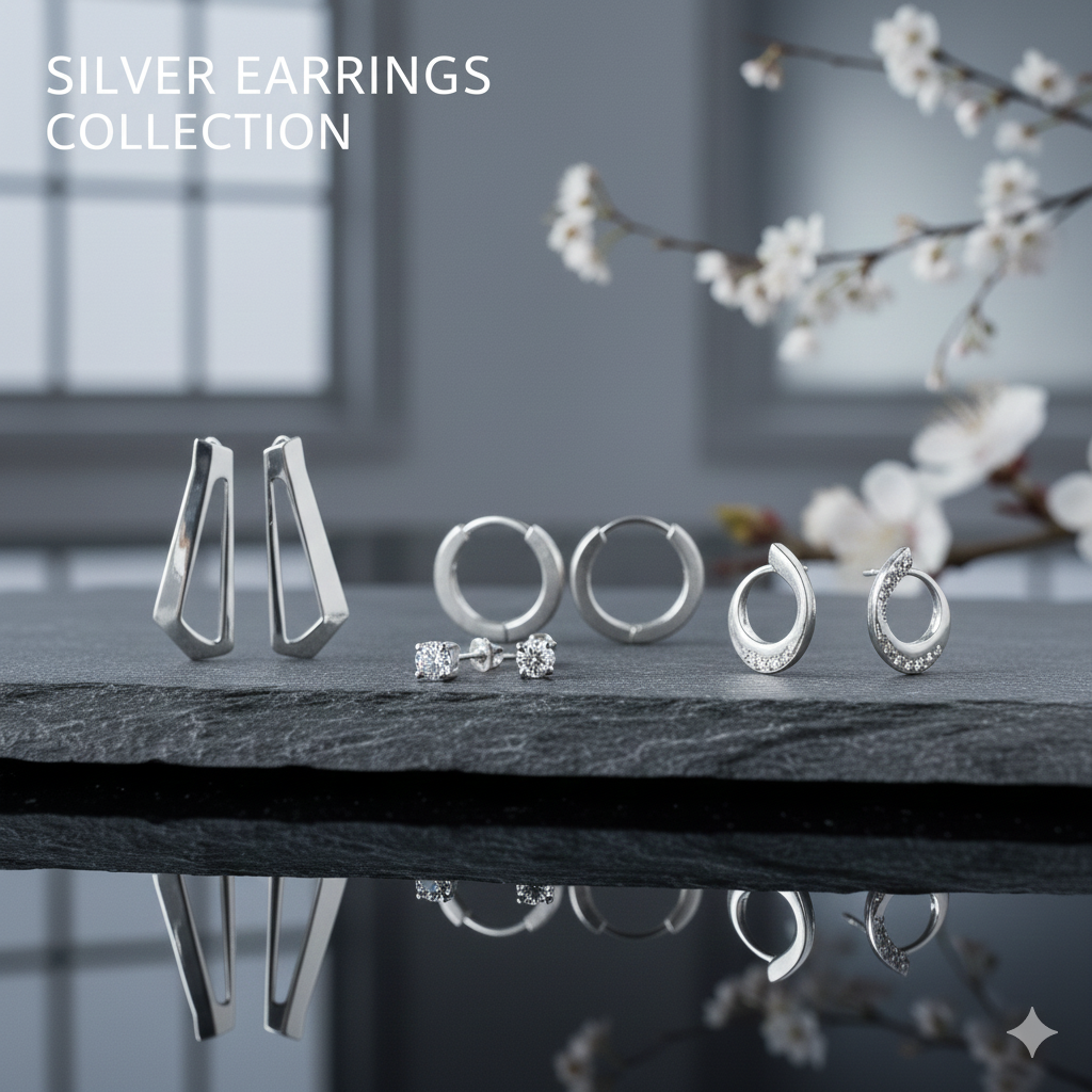 Silver Earrings