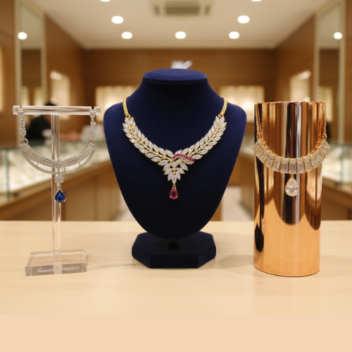 Silver Necklace Sets